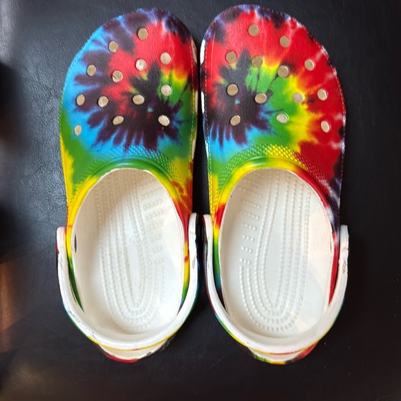 CROCS Shoes - Crocs Baya Tie Dye Multicolor Clogs